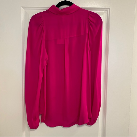 A.L.C. Size 8 Pink Blouse - Picture 6 of 9
